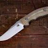 Rick Hinderer Emmett Fixed Blade Stonewash Micarta Handles All Knife Brands