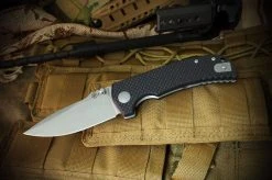 SPARTAN BLADES Spartan Field Grade Les George Astor SFBL8CF Folding Knife 3.625