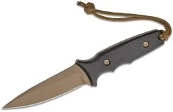 SPARTAN BLADES Spartan Harsey TT Tactical Trout Fixed Blade Knife 4.5" S45VN FDE