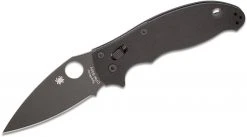 Spyderco C101GPBBK2 Manix 2 Knife Tactical (3.375" Black) Spyderco Knives