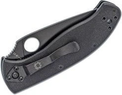 Spyderco C122GBBKP Tenacious Folding Knife 3.38" Black Spyderco Knives