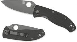 Spyderco C122GBBKP Tenacious Folding Knife 3.38