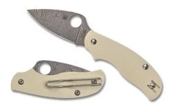 Spyderco Knives Spyderco C127GPIVD Urban Sprint Run Slipjoint Folding Knife 2.44" Damascus (Italy)