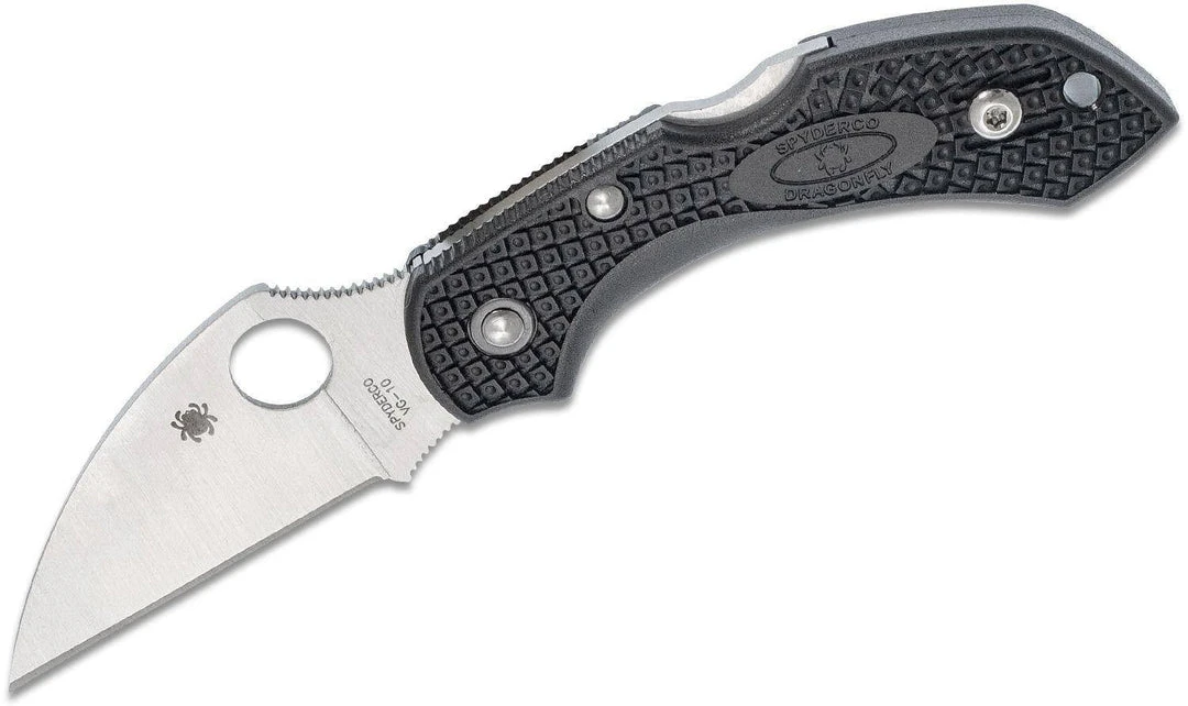 Brand new β Spyderco Dragonfly 2 Wharncliffe Knife 2.28" Satin Plain Blade, Black Handles π 3 Spyderco Dragonfly 2 Wharncliffe Knife 2.28" Satin Plain Blade, Black Handles