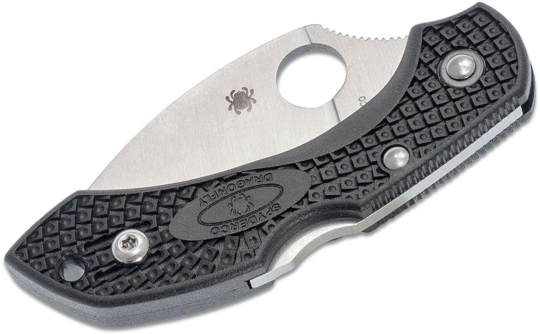 Brand new β Spyderco Dragonfly 2 Wharncliffe Knife 2.28" Satin Plain Blade, Black Handles π 4 Spyderco Dragonfly 2 Wharncliffe Knife 2.28" Satin Plain Blade, Black Handles