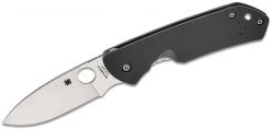 Spyderco Jerry Brouwer Knife 2.77" S30V Satin Blade G10 - Ti Handles