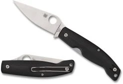 Spyderco Pattadese Folding Knife 3.16" M390 Satin G10 Handles - C257GP Spyderco Knives