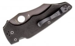 Spyderco YoJumbo Blackout Folding Knife 3.98