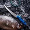 Hot Sale 🔥 TOOR KNIVES Toor Avalon Fillet Knife 6" CPM-154 Stonewashed Fillet, Leviathan Blue G10 Handles 💯 1 TOOR KNIVES Toor Avalon Fillet Knife 6" CPM-154 Stonewashed Fillet, Leviathan Blue G10 Handles