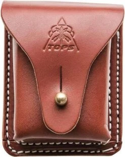 TOPS Knives Bushcraft Leather Belt Pouch All Knife Brands