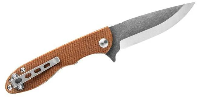 Promo π TOPS KNIVES TOPS MSF-4.0 Mini Scandi Flipper Knife 3.25" N690Co Two-Tone Blade All Knife Brands π 4 TOPS KNIVES TOPS MSF-4.0 Mini Scandi Flipper Knife 3.25" N690Co Two-Tone Blade All Knife Brands
