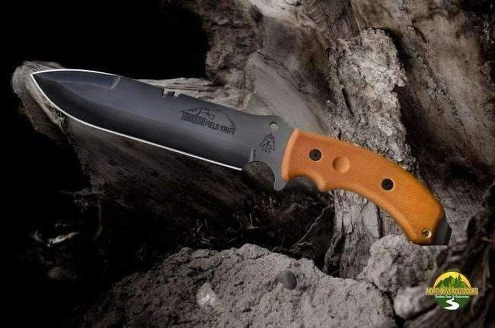 Brand new π TOPS KNIVES TOPS Tahoma Field Knife Double Edged 7-5/16 Carbon Blade π 3 TOPS KNIVES TOPS Tahoma Field Knife Double Edged 7-5/16 Carbon Blade