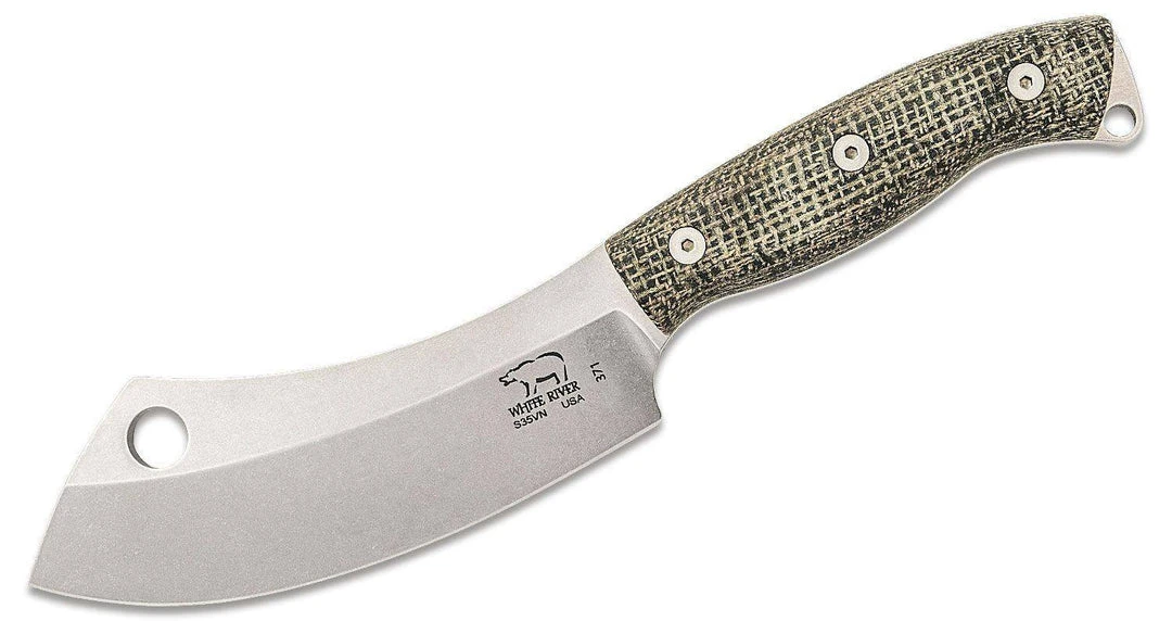Top 10 βοΈ WHITE RIVER KNIVES White River Camp Cleaver Premium S35VN (USA Made) π 6 WHITE RIVER KNIVES White River Camp Cleaver Premium S35VN (USA Made)