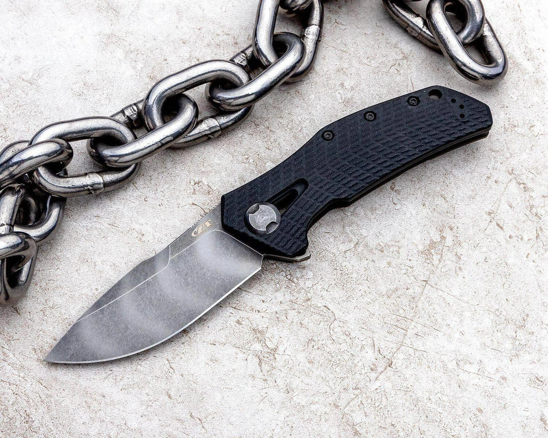 Buy ⌛ Zero Tolerance 0308BLKTS Flipper Knife 3.75" CPM-20CV Tigerstripe Blade 🥰 7 Zero Tolerance 0308BLKTS Flipper Knife 3.75" CPM-20CV Tigerstripe Blade