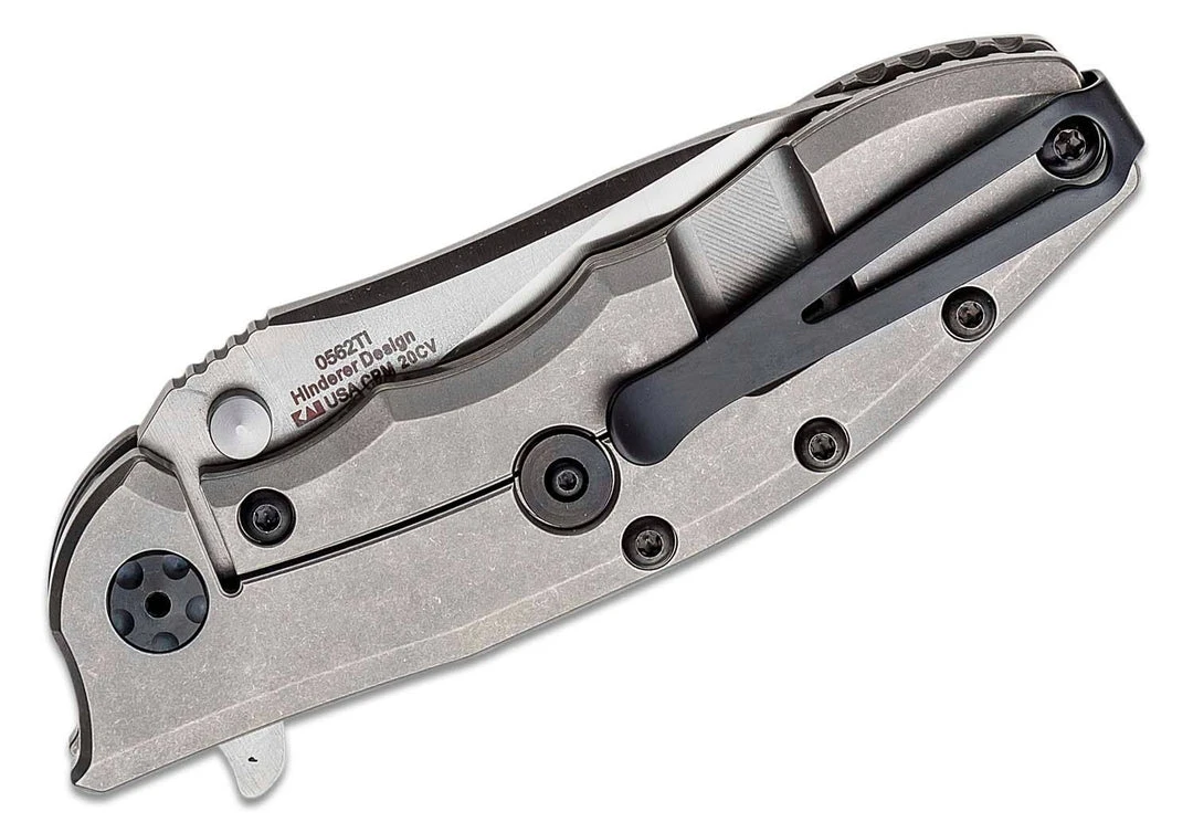 Brand new ๐คฉ Zero Tolerance 0562TI Hinderer Knife Titanium (3.5") โ๏ธ 8 Zero Tolerance 0562TI Hinderer Knife Titanium (3.5")