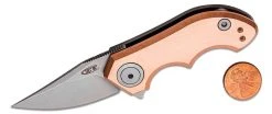 Promo 💯 ZERO TOLERANCE ZT 0022CU Copper Titanium Framelock Knife CPM-20CV (Limited Edition) 🧨 13 ZERO TOLERANCE ZT 0022CU Copper Titanium Framelock Knife CPM-20CV (Limited Edition)