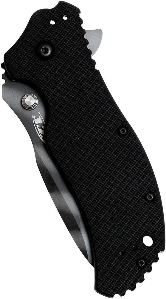 Brand new ⌛ ZERO TOLERANCE ZT 0350TS Assisted 3-1/4" S30V Combo Tiger Stripe Blade 🔥 7 ZERO TOLERANCE ZT 0350TS Assisted 3-1/4" S30V Combo Tiger Stripe Blade