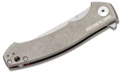 ZERO TOLERANCE ZT 0450 Sinkevich Flipper 3.25" S35VN Satin Blade, Titanium Handles