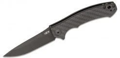 ZERO TOLERANCE ZT 0450CF Flipper 3.25" S35VN Black Blade Knife (USA)