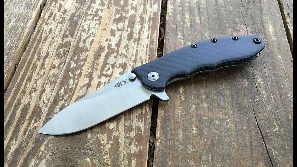 New ✨ ZERO TOLERANCE ZT 0562CF Hinderer Knife Carbon Fiber ❤️ 5 ZERO TOLERANCE ZT 0562CF Hinderer Knife Carbon Fiber
